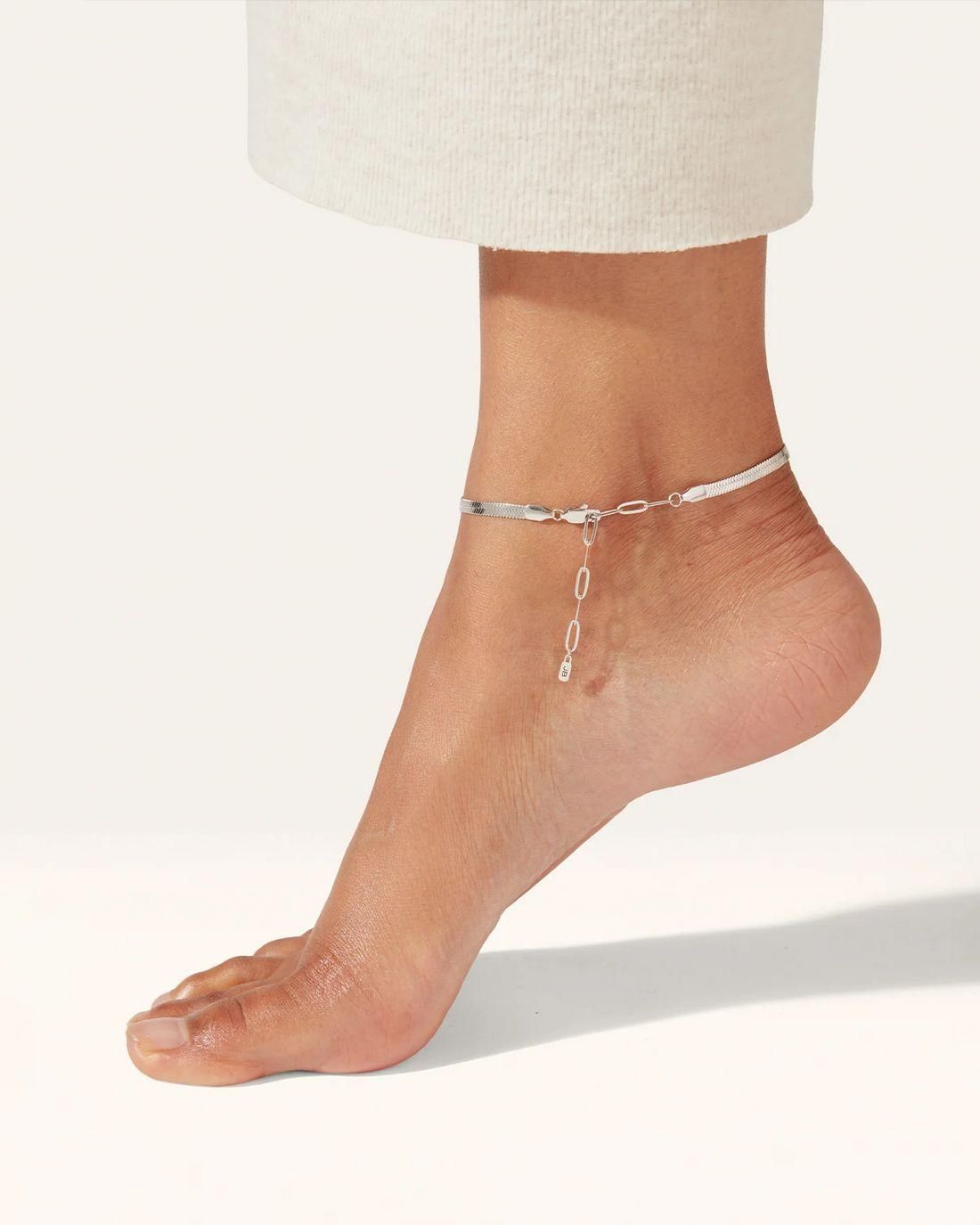 Lucky Snake Anklet - Stainless Steel Anti-Tarnish Gold